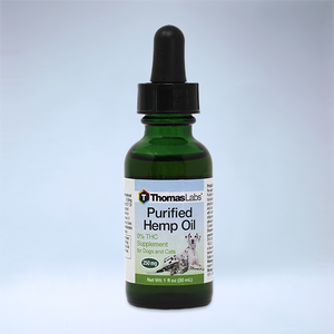 Purified Hemp Oil for Dog and Cats