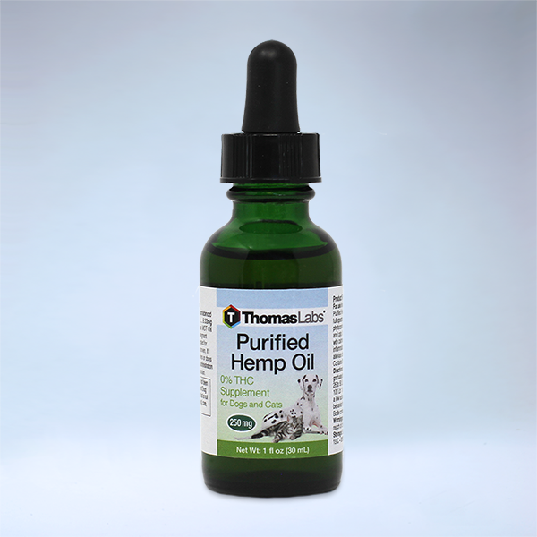 Purified Hemp Oil for Dog and Cats