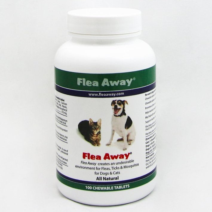 Flea Away, The natural flea, tick and mosquito repellent 100 Tablets