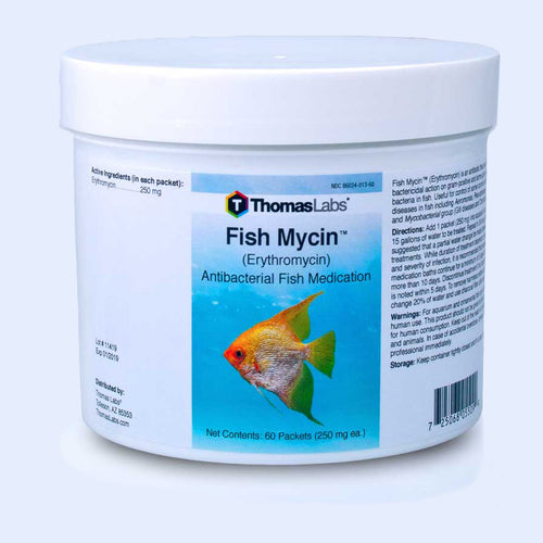 Fish Mycin - Erythromycin 250 mg Powder Packets