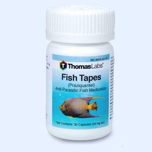 Fish Tapes - Praziquantel 34 mg Capsules