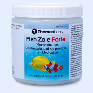 Fish Zole Forte - Metronidazole 500 mg Powder Packets